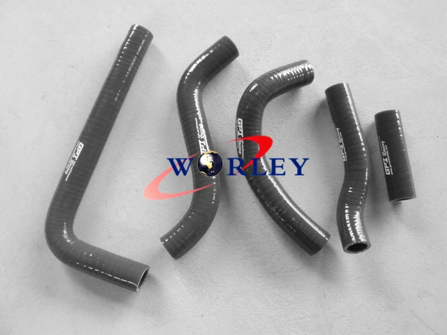 Silicone Radiator Hose Kit for Suzuki RMZ250 2010-2012 ( Black)