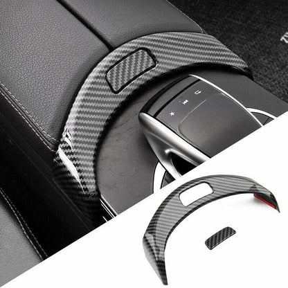 Armrest Box Button Frame ABS Plastic for W205 X253 (2015–2020)