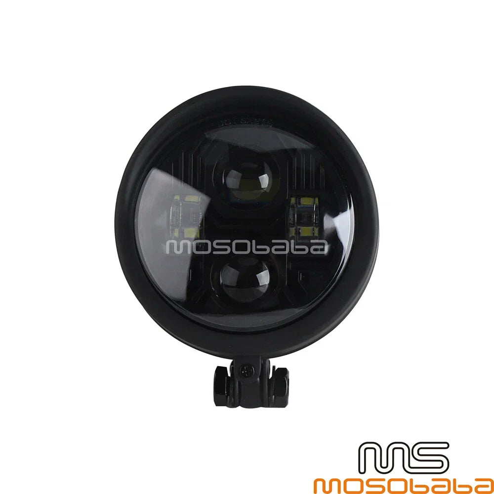 4.5" White LED Headlight for Harley Cruiser Bobber