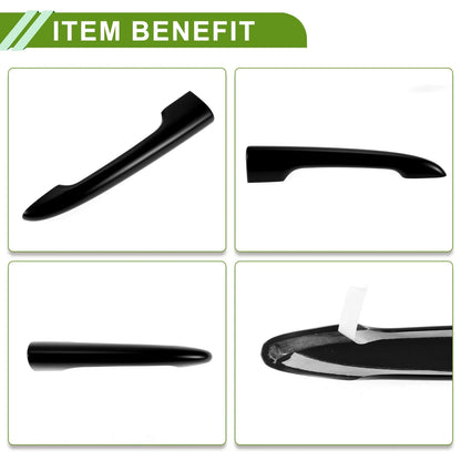 Rear Trunk Tailgate Handle Cover for BMW Mini Cooper F54 Clubman Black (2014-)
