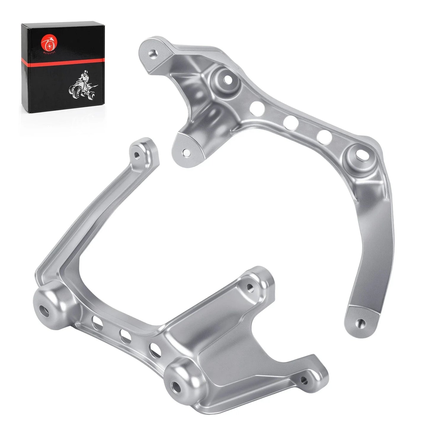 2 x Front Left & Right Fender Brackets for Yamaha Raptor 350 YFM350 (2004–2013)