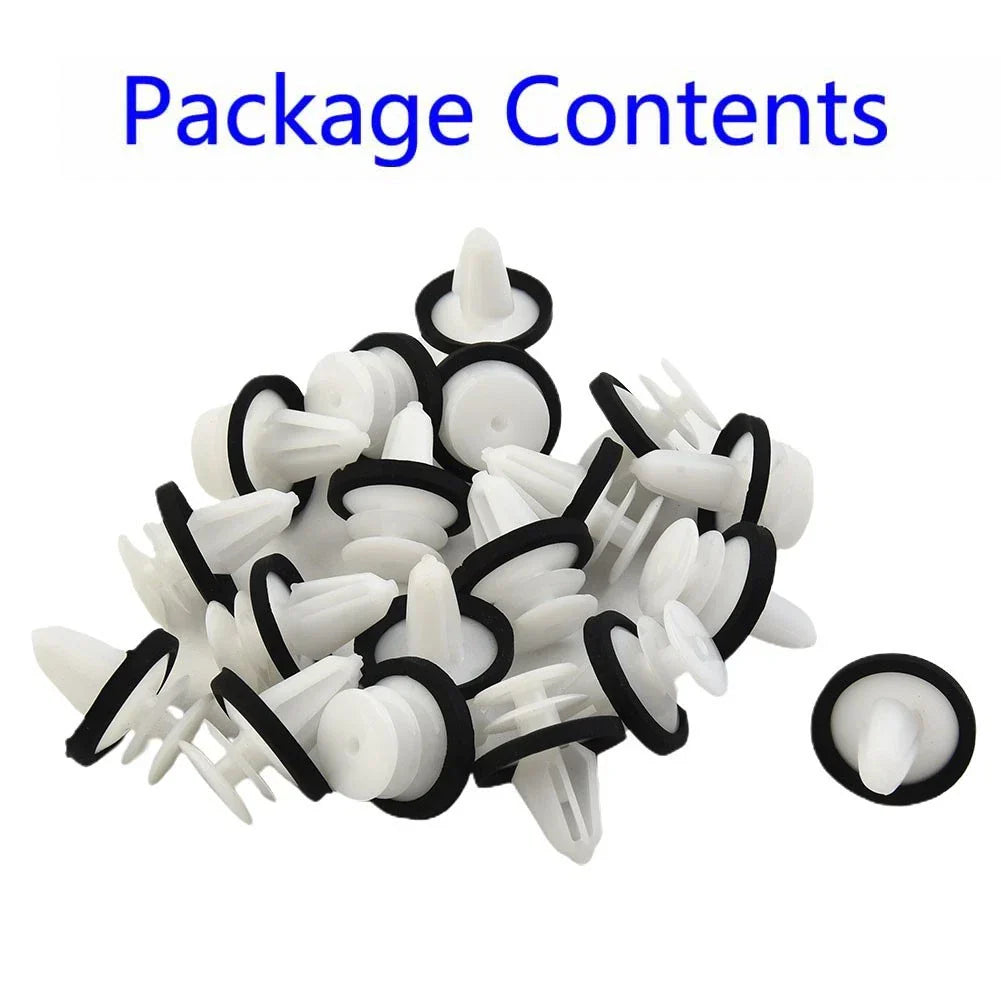 20pc Door Trim Panel Clip Plastic Clamp W/ Sealer for Ford