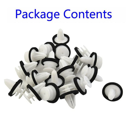 20pc Door Trim Panel Clip Plastic Clamp W/ Sealer for Ford