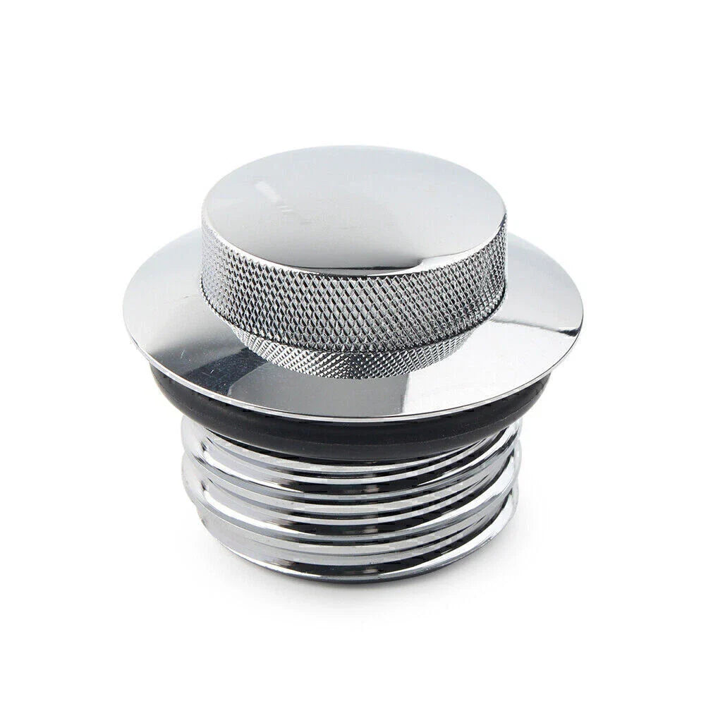 Vented Gas Cap for Harley Chrome