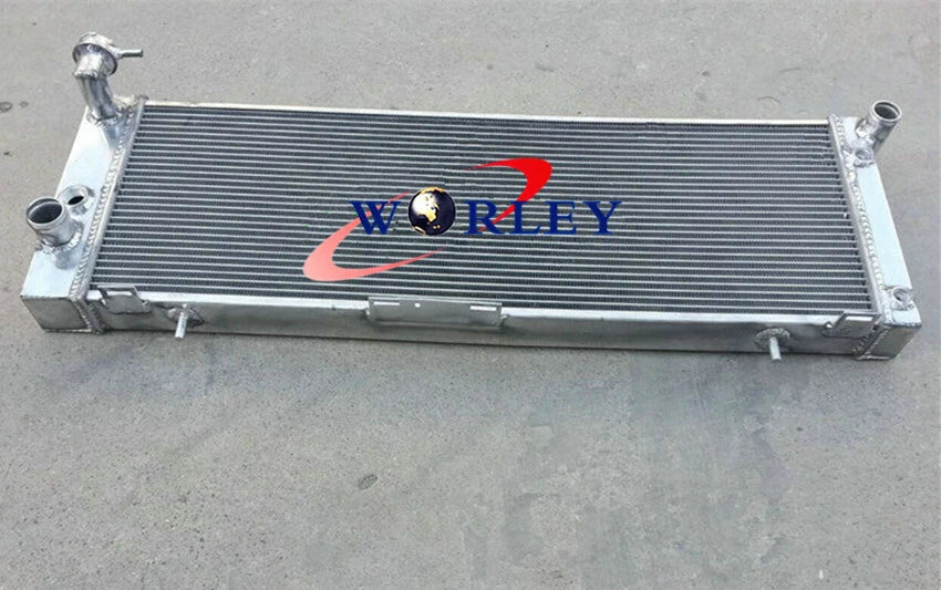 4 Row Radiator + Fan for Jeep Cherokee XJ 2.5 4.0 V6 AT (1997-2001)
