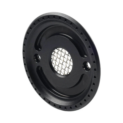 Black Front Pulley Guard Engine Cover for Harley Sportster XL (2004-2023)