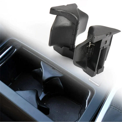 Car Center Console Cup Holder Insert Divider for Benz C W204 (2007-2014)