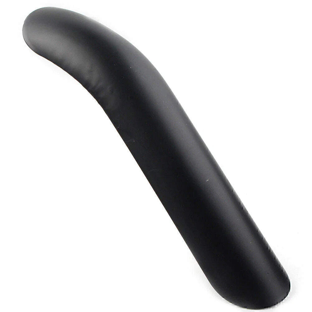 Curved Black Exhaust Muffler Pipe Heat Shield Cover for Harley