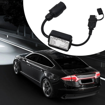 Converter Parts Round Trailer Light 7-Pin for Car