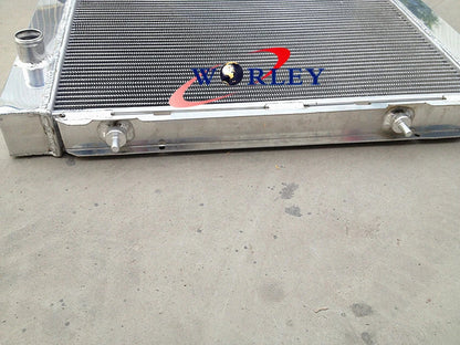3Row Aluminum Radiator & Shroud Fan for Holden Commodore VB VC VH V8 (79-85)