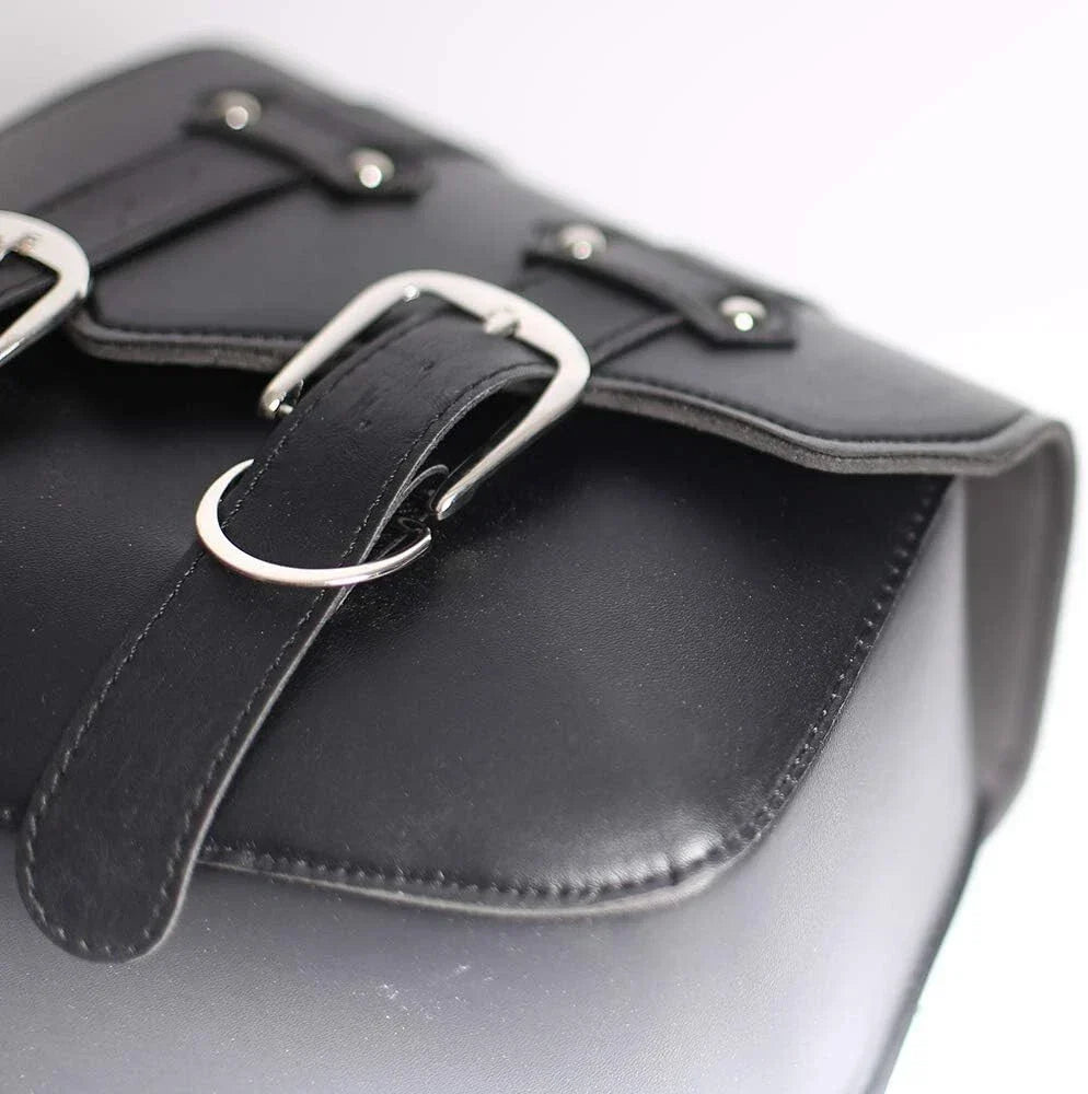 Waterproof PU Leather Motorcycle Side Saddle Bags for Motorcycles