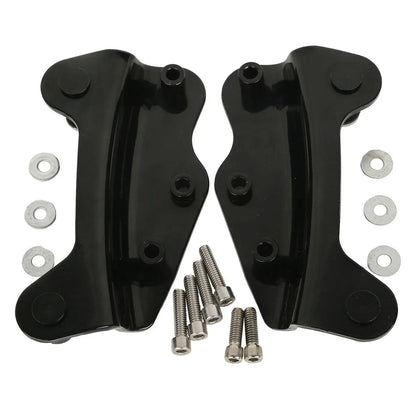 Black Detachable Mounting Rack Docking Kit for Harley Touring (2009 - 2013)