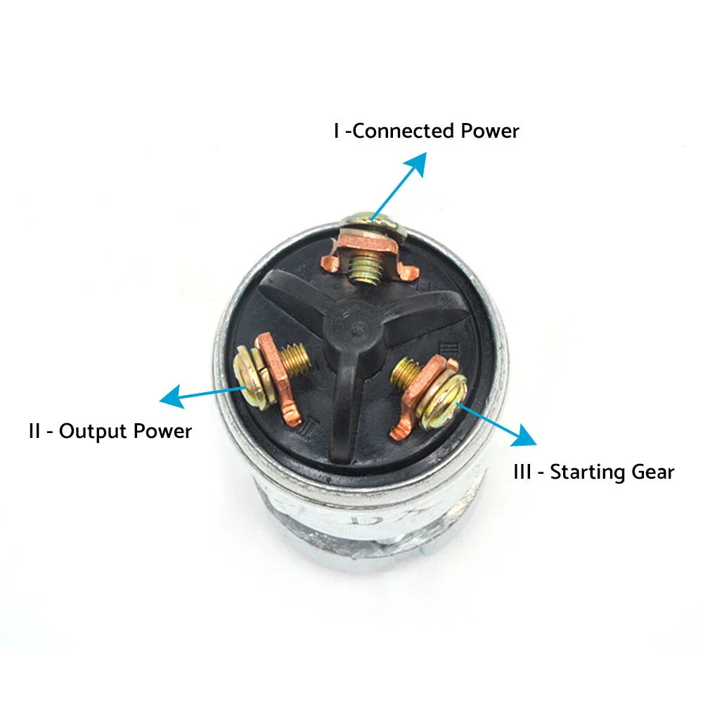 Ignition Start Switch Key Lock for Universal Motorcycle Tractor Boat Car