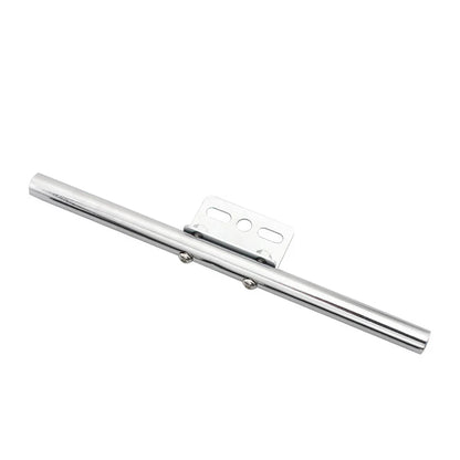Chrome Short Mount Turn Signal Light Tube Bar Bracket for Harley Dyna (2006-2023)