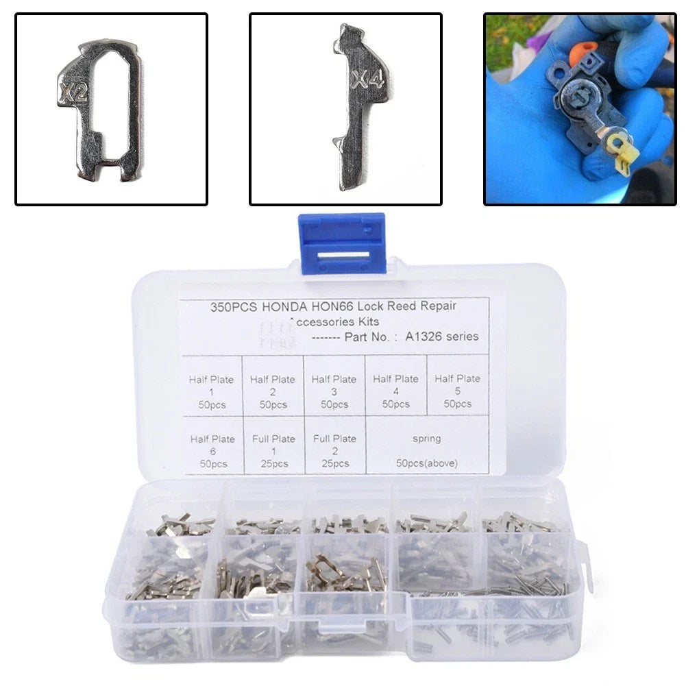 350 X Reed Lock Plate Auto Key Lock Repair Accessories Boxed for Car