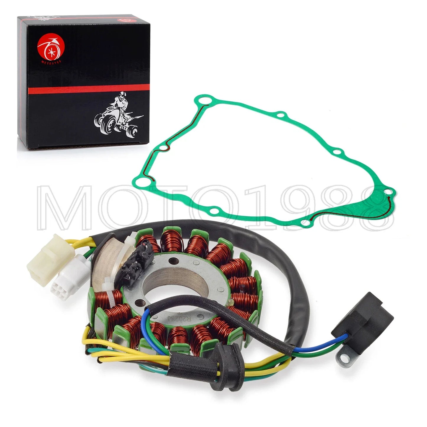 Stator and Gasket for Yamaha Timberwolf 250 YFB250 (1994–1998)