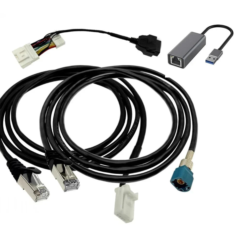 Diagnostic Programming Cable + Adapter Tool for Tesla Model 3/Y and Model S/X