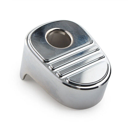 Chrome Tri Line Ignition Switch Cover for Touring Electra Glide FLHTP (2014-2022)
