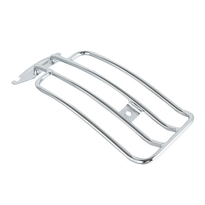 Chrome Solo Seat Luggage Rack for Harley Touring Road King (1998-2022)