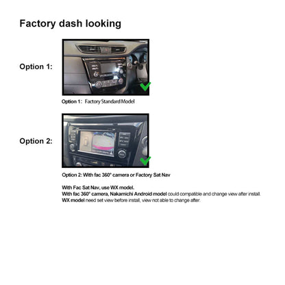 10" Wireless Carplay Android Auto Head Unit for Nissan X-Trail Qashqai (2014+)