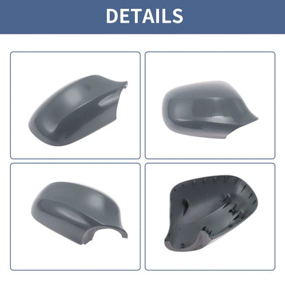 Right Passenger Side Mirror Cover Cap Grey for BMW 3 Series E90/E91 (2005-2012)