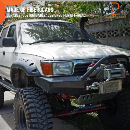 Front Jungle Fender Flare Arch for Toyota Hilux Ute LN85 LN105 LN111 (88-96)