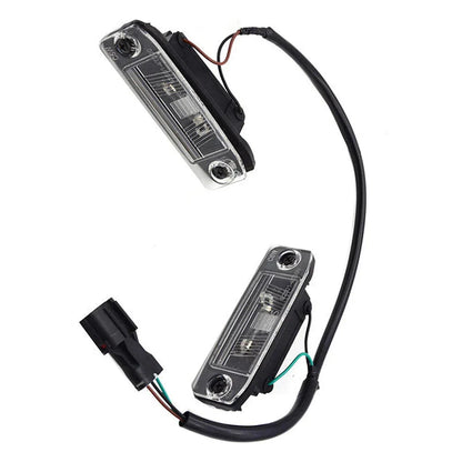 Rear License Plate Lamp Light Pair for Kia Sorento (2011-2013)