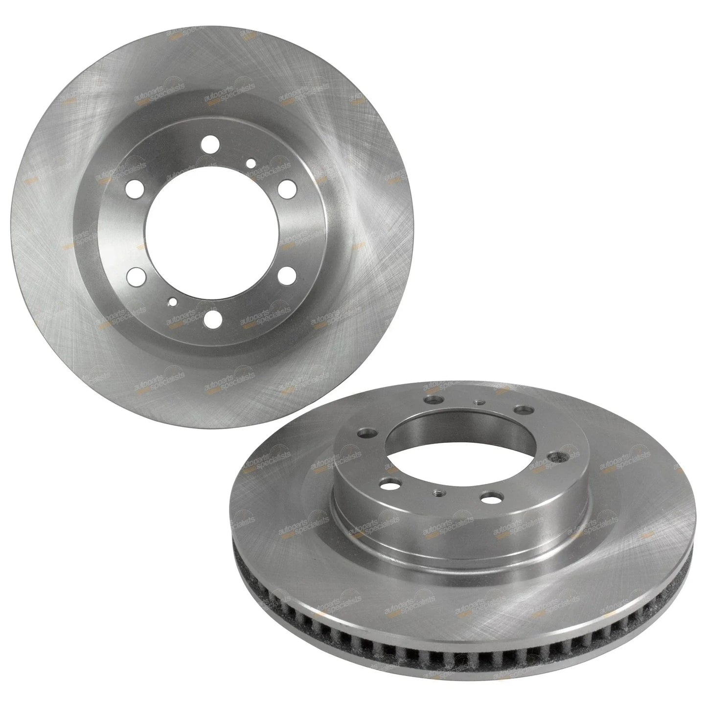 2 x Front Brake Rotors + Pads for Toyota Prado GDJ150 (2015–2020)