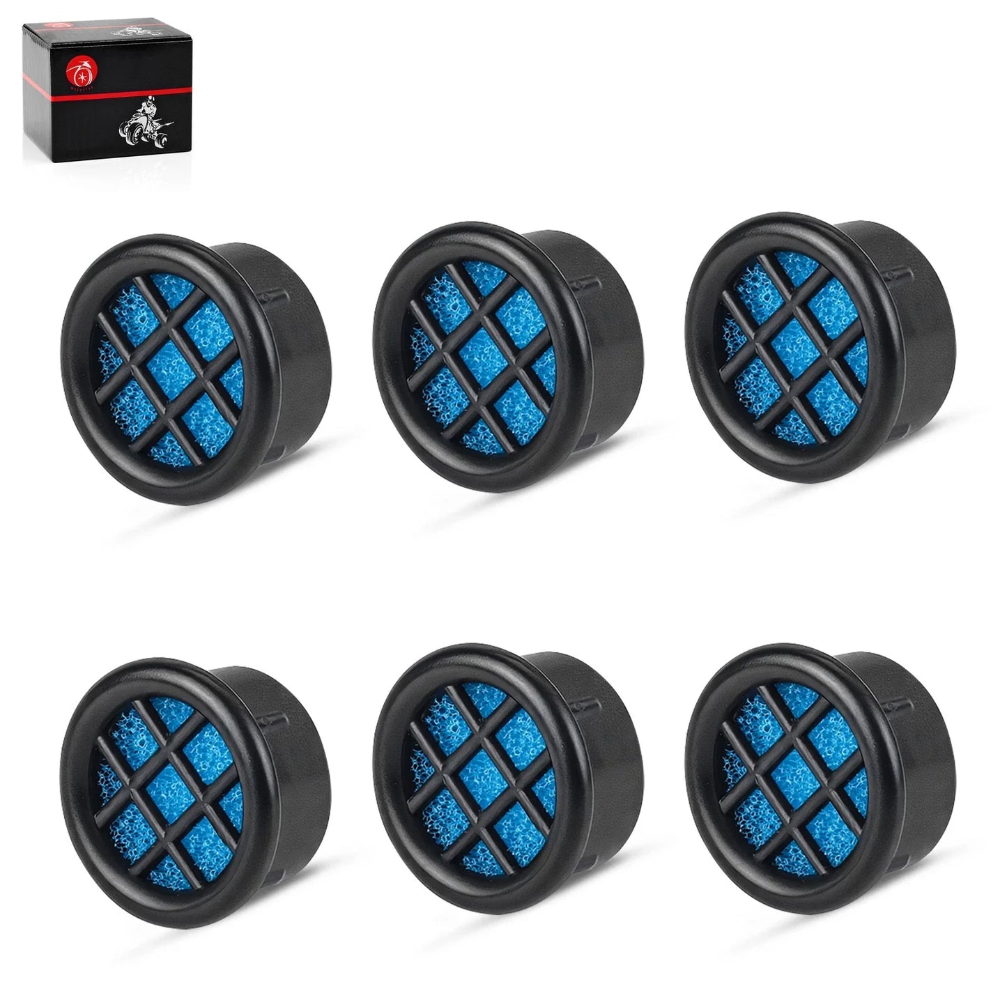 Air Box Filter Vents 6pcs/set for All ATVs/UTVs Scooters (2005–2024)