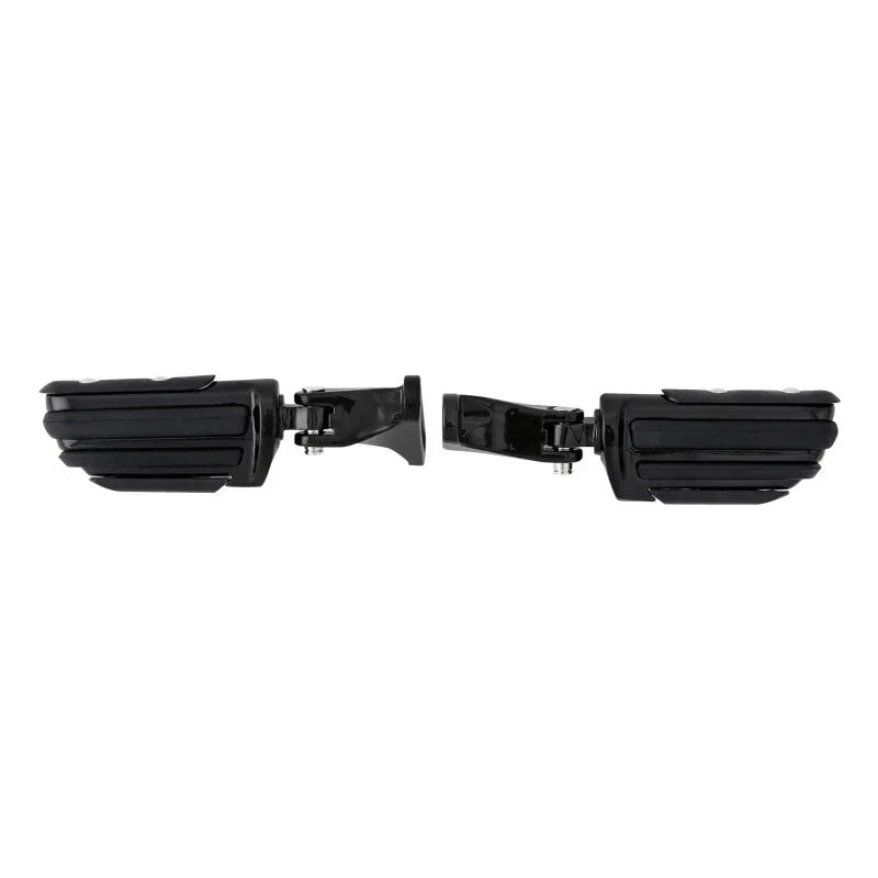 Black Rear Passenger Footpeg Pegs for Harley Road Glide (1993-2025)