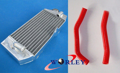 Aluminum Radiator & Blue Silicone Hose for YAMAHA YZ85 (2002-2021)