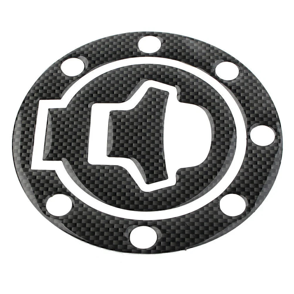 Carbon Fiber ABS Gas Tank Fuel Cap Cover for Suzuki GSXR-600/750 (1997-2003)