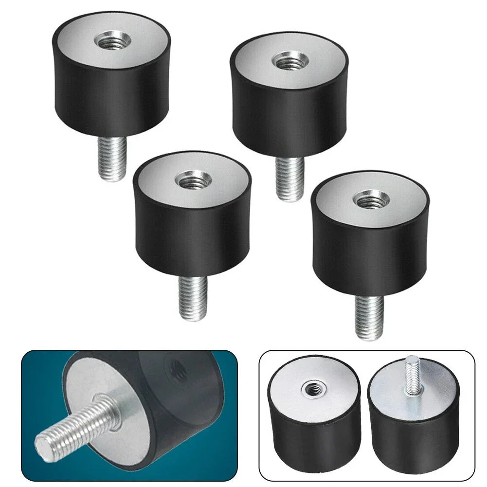 4 x M8 Anti Vibration Mounts Isolator Bobbins for Exhaust Shock Absorber