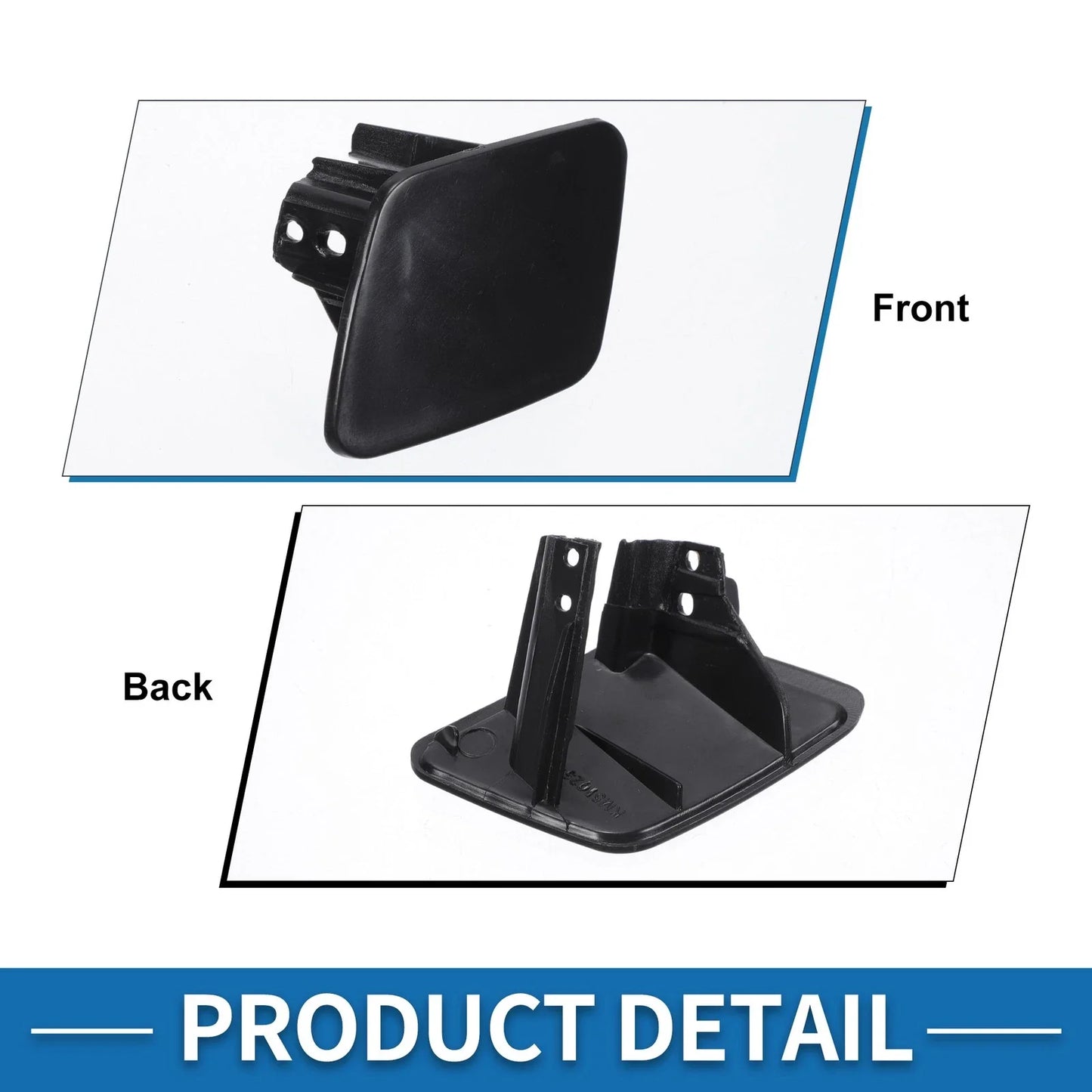 Front Left Side Bumper Headlight Washer Nozzle Cover Cap for BMW 1 Series