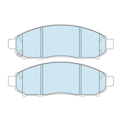 Front Disc Brake Pads Set for Navara D40 (2005-2015)