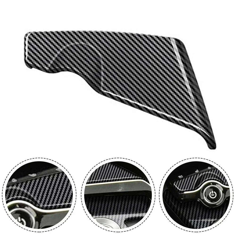 1 Pc Carbon Fiber Pattern Center Console Frame Trim Cover for KIA EV6