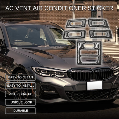AC Vent Sticker 5pcs for BMW 3 Series E90 E92 E93 (2005 - 2012)