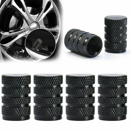 4x Aluminium Wheel Tyre Valve Stems Covers Caps Accessories for US