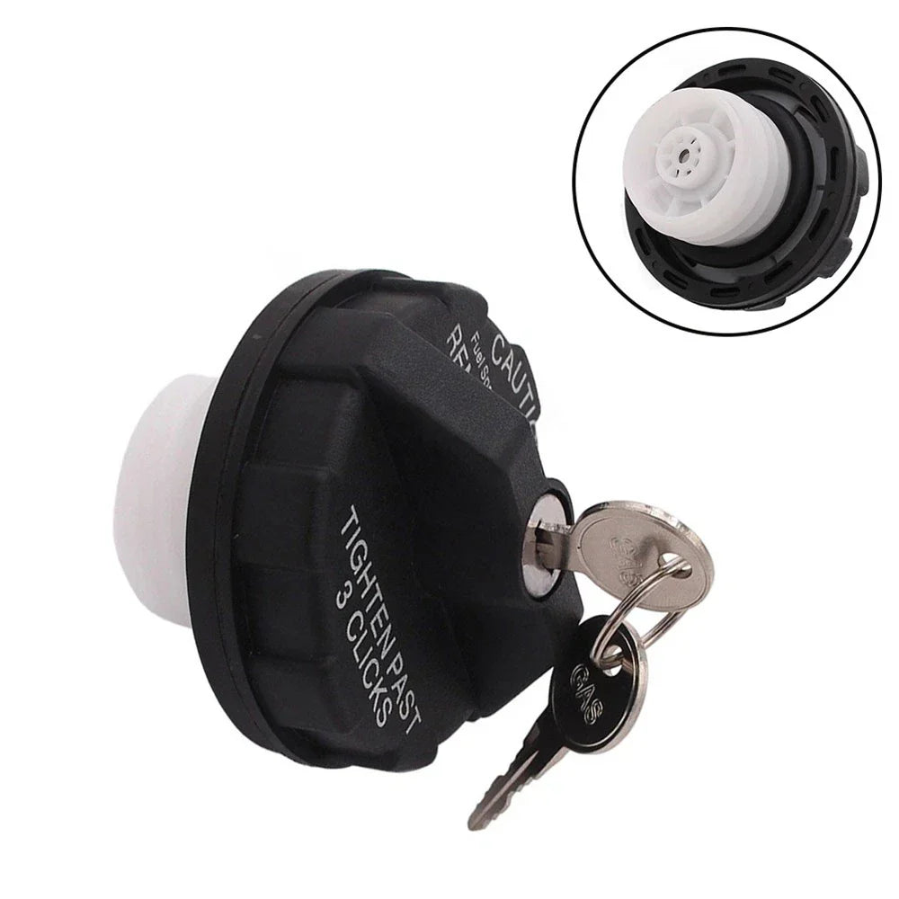 Locking Gas Fuel Cap for Jeep Wrangler, Grand Cherokee, Dodge, Chrysler (2007-2023)