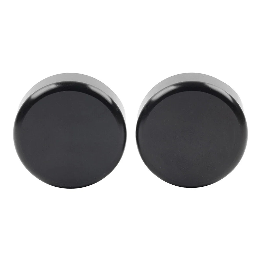 Black CNC Upper Fork Caps for Harley Softail Breakout FXBR FXBRS (2018-2023)