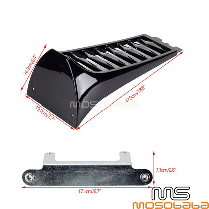 Radiator Guard Chin Spoiler for Harley Softail Street Fat Bob FXBB FXFB (2018-20)