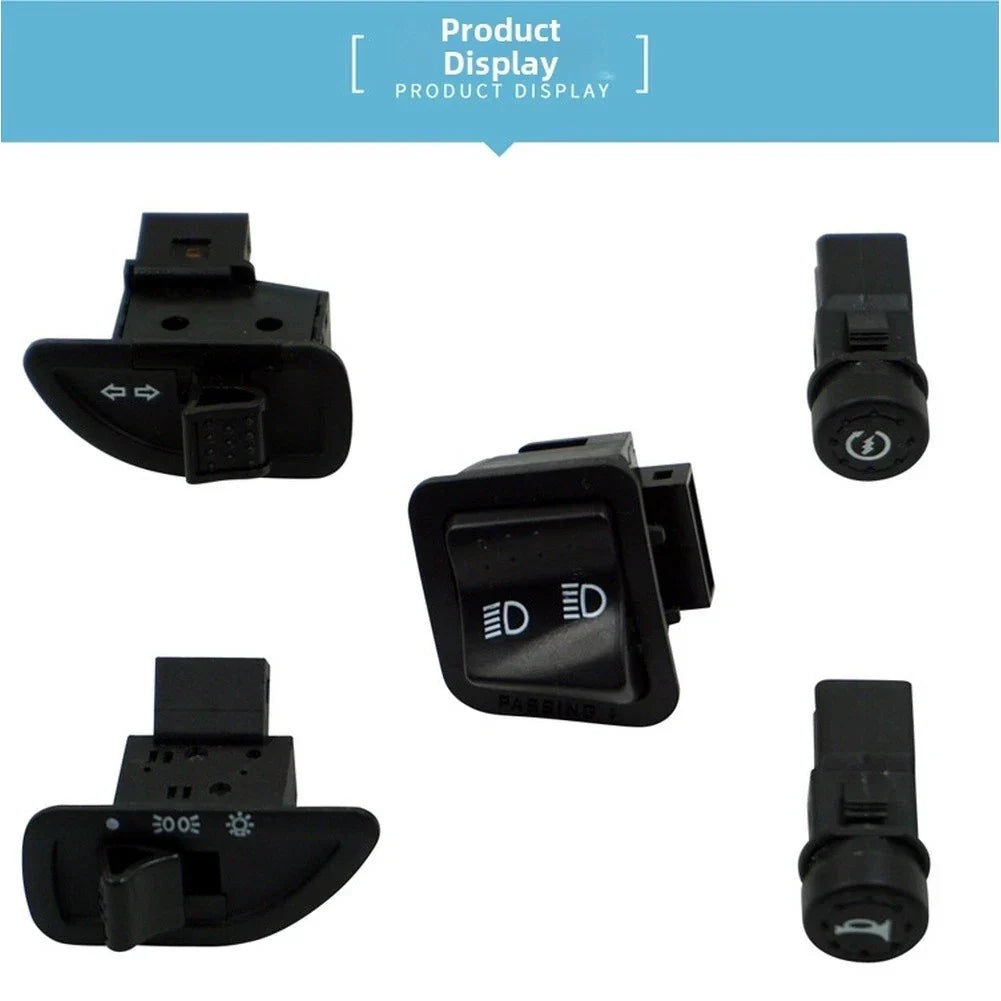 5 Piece Switch Set for PIAGGIO Scooter with Turn Signal and HORN Ignition