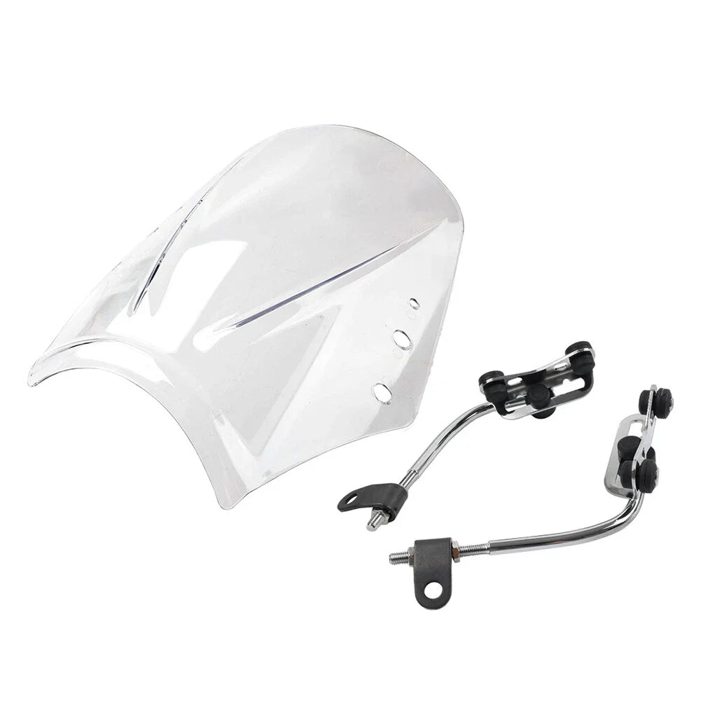 Clear Universal Motorcycle Windshield Deflector