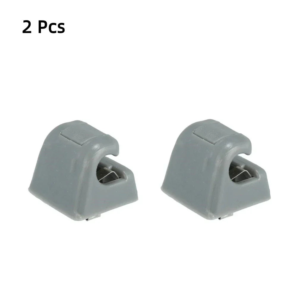 Grey Sun Visor Hook Clips for Mercedes Benz 300TE 190D 300SDL (1982-1993)