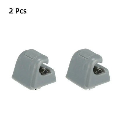 Grey Sun Visor Hook Clips for Mercedes Benz 300TE 190D 300SDL (1982-1993)
