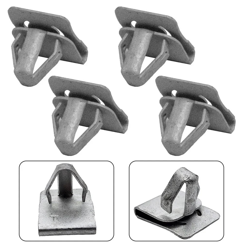 Clips / 4PCS Front High Oil Panel Plate Skid for F150 (2011–2020)