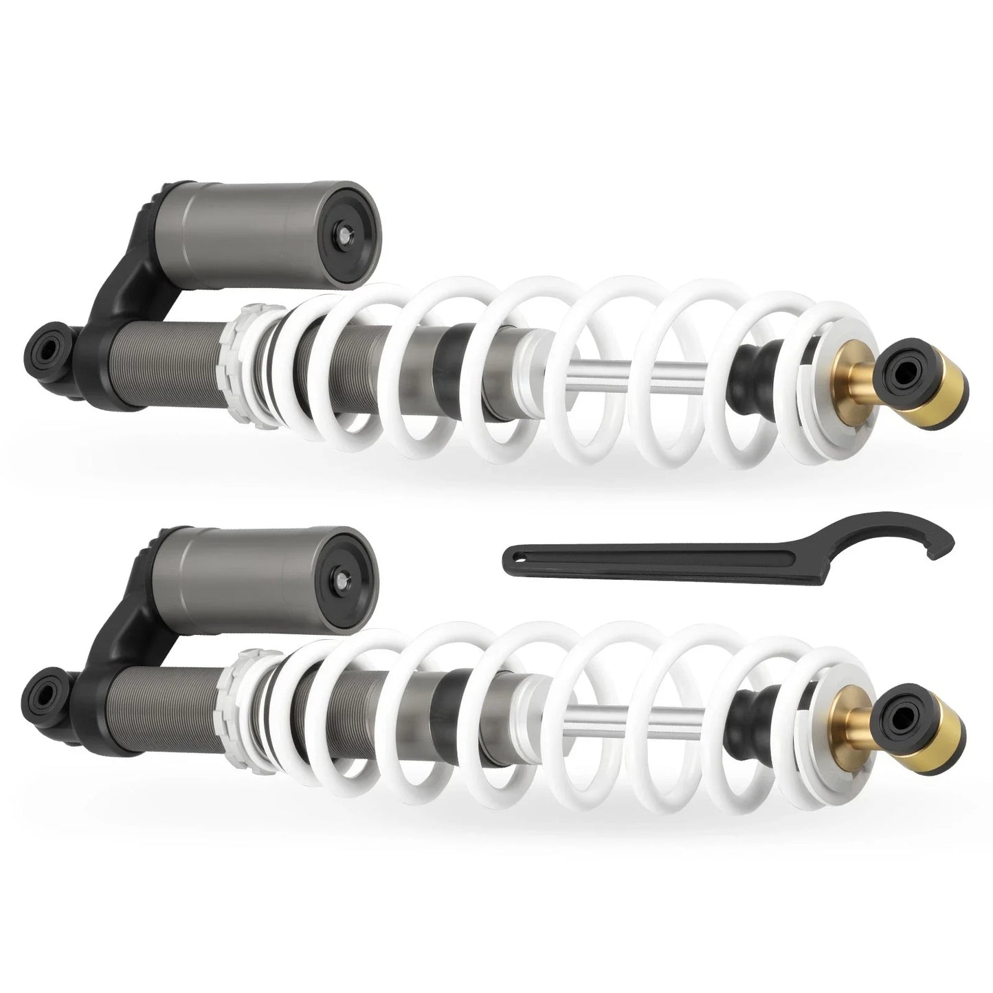 2x Front Shocks Absorbers w/ Adjustable Tool for Polaris RZR 800 S (2009–2014)