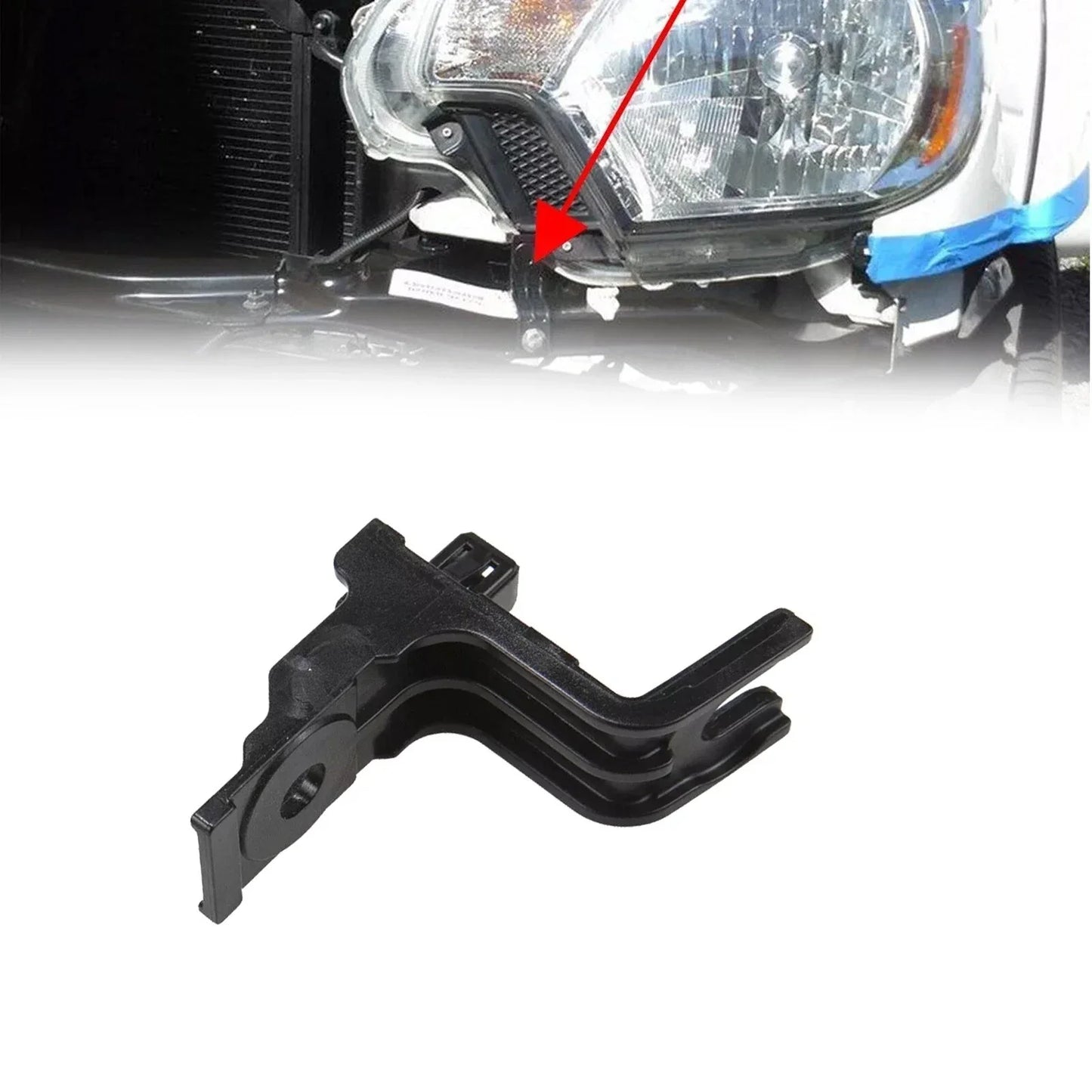 Front Bumper Filler Retainer Clip for Toyota Tacoma (2012–2015)