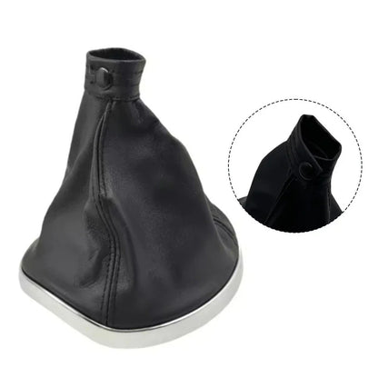 Gear Knob for Lancia Ypsilon Leather Black