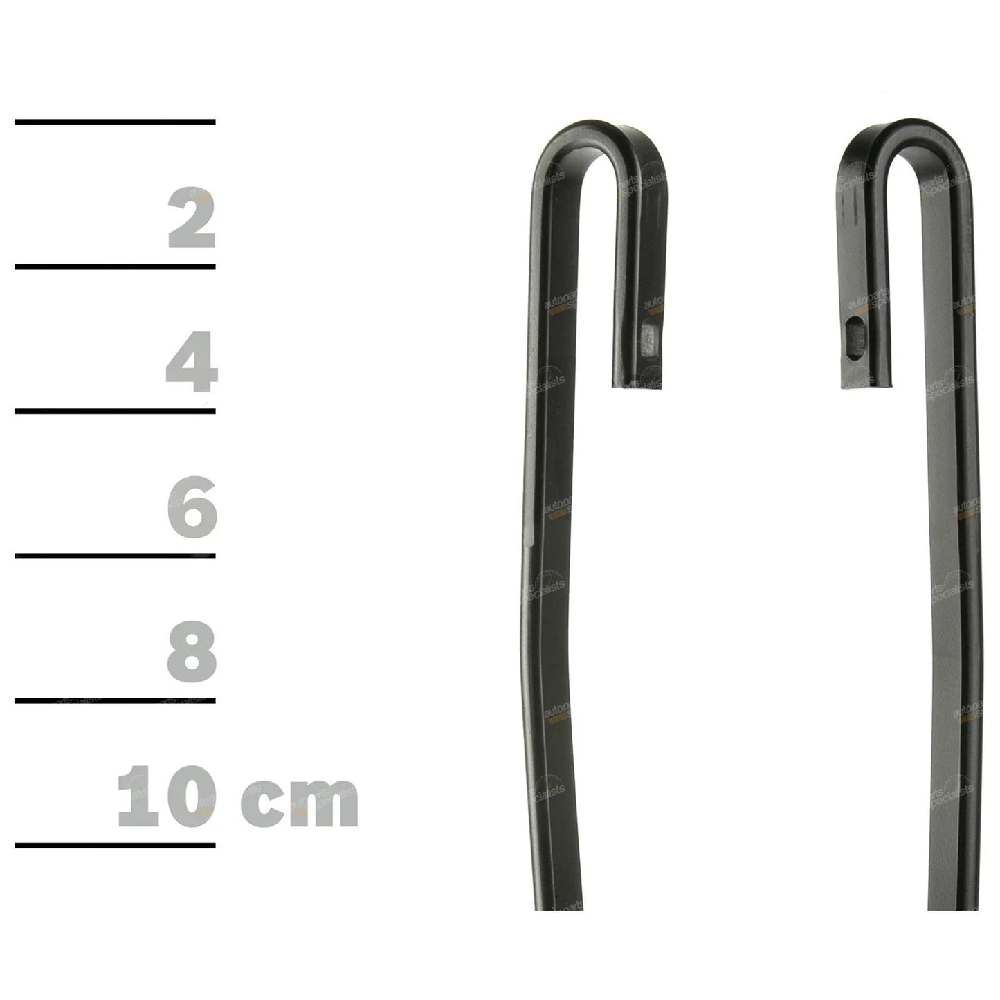 Front Pair Aerotwin Wiper Blades Set for Ford Fiesta (2004-2008)